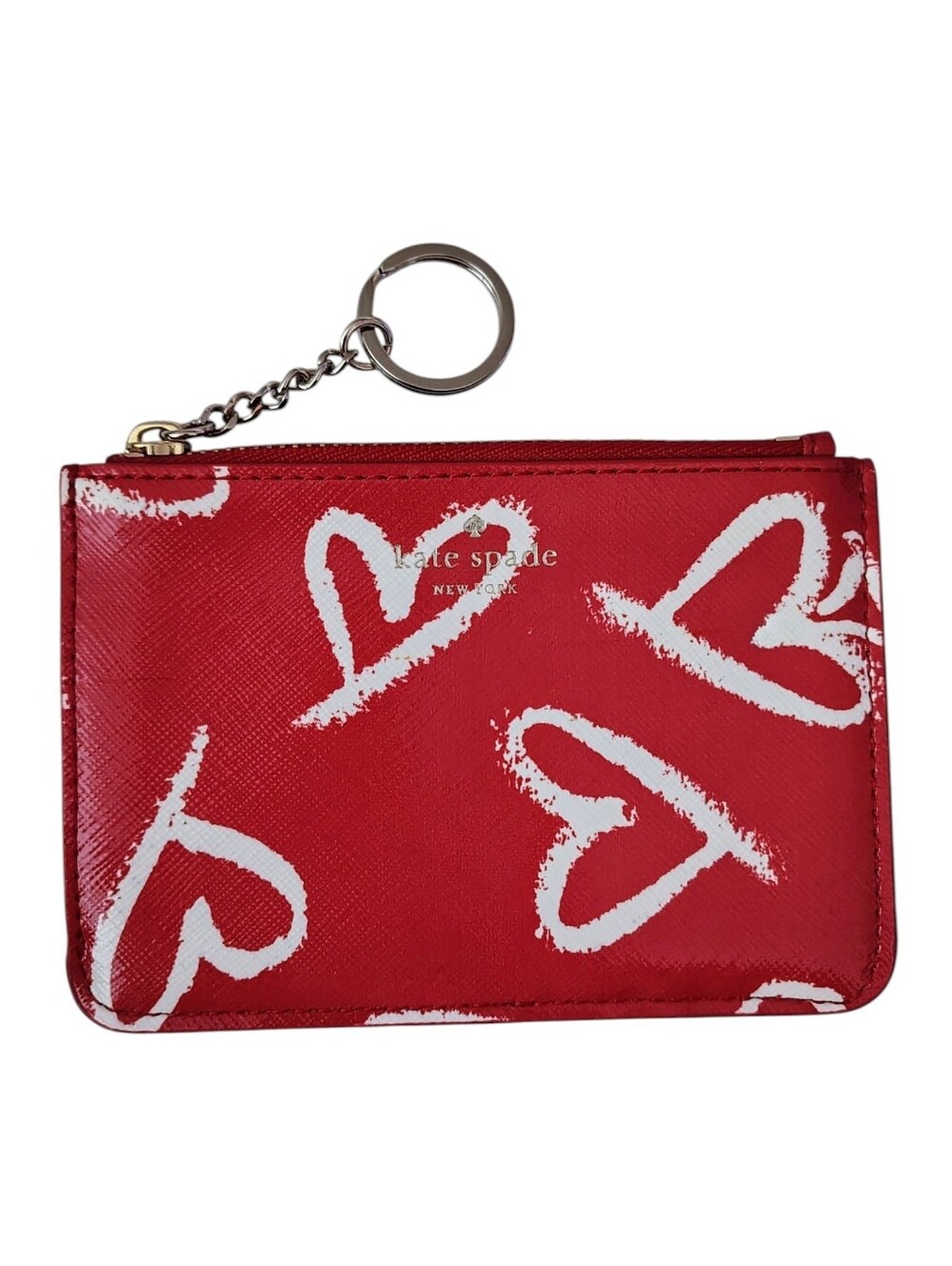 Kate Spade Lipstick Hearts Tote & Cardholder - Picture 9 of 11